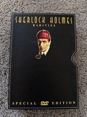 Sherlock Holmes Rarities Special Edition DVD - Black with Gold Accents